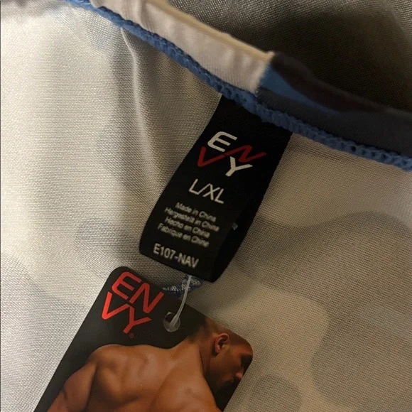 Envy Blue and Black Camo Briefs (#28) - Picture 3 of 4